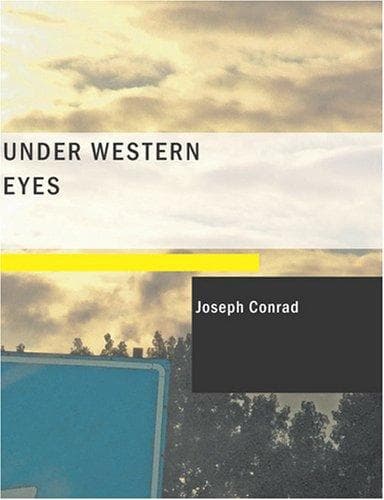 Portada de Under Western Eyes (Large Print Edition)