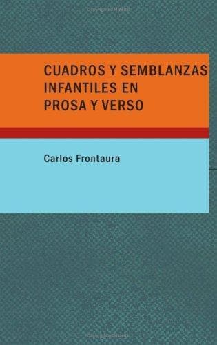 Portada de Cuadros y semblanzas infantiles en prosa y verso