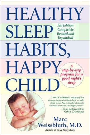 Portada de Healthy sleep habits, happy child