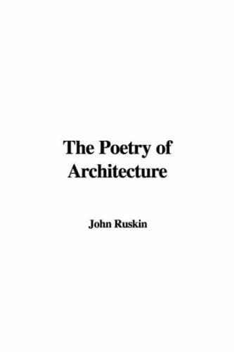 Portada de The Poetry of Architecture
