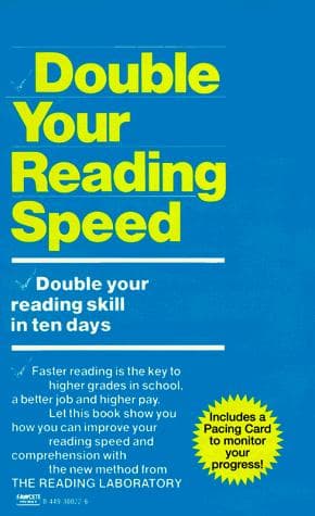 Portada de Double Your Reading Speed