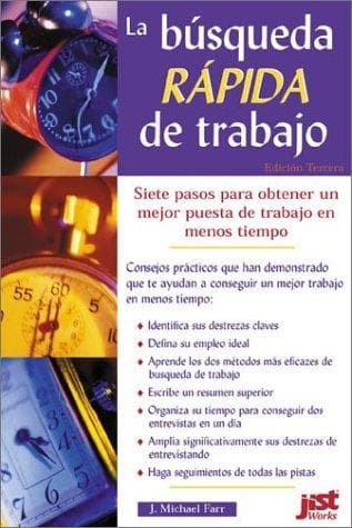 Portada de La Busqueda Rapida De Trabajo/the Quick Job Search