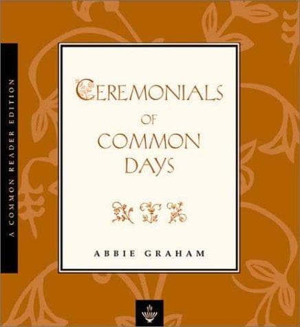 Portada de Ceremonials of Common Days