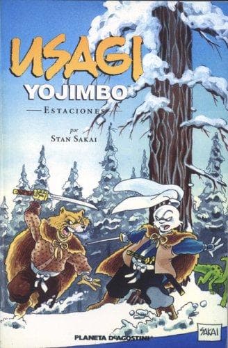Portada de Usagi Yojimbo vol. 4: Estaciones: Usagi Yojimbo vol. 4
