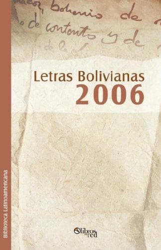 Portada de Letras Bolivianas 2006