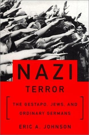 Portada de Nazi terror