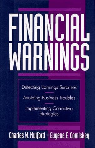 Portada de Financial warnings