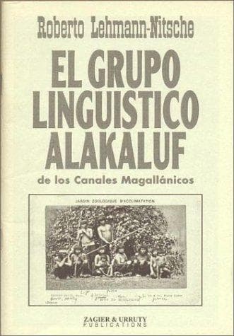 Portada de El Grupo Linguistico Alakaluf