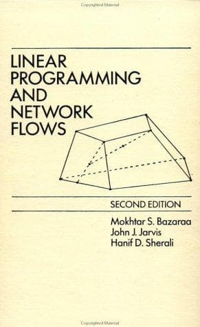 Portada de Linear programming and network flows
