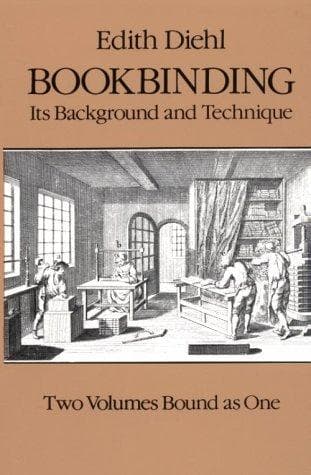 Portada de Bookbinding, its background and technique