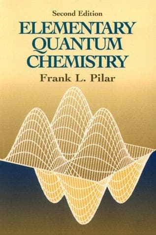 Portada de Elementary quantum chemistry