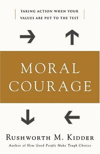 Portada de Moral Courage
