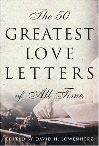 Portada de The 50 greatest love letters of all time