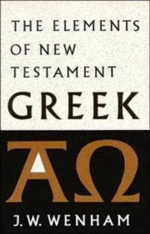 Portada de The elements of New Testament Greek