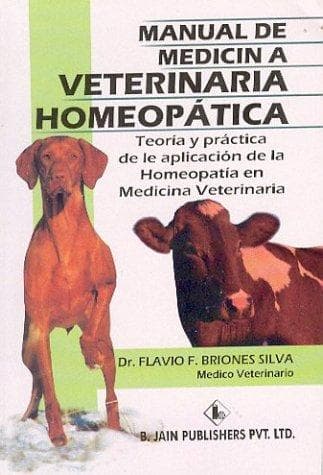 Portada de Manual de Medicina Veterinaria Homeopatica