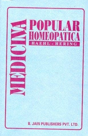 Portada de Medicina Popular Homeopatica