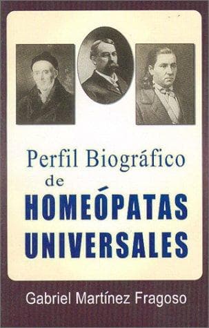 Portada de Perfil Biografico de Homeopatas Universales