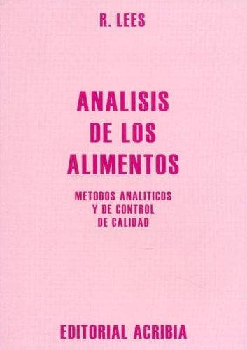 Portada de Analisis de Los Alimentos