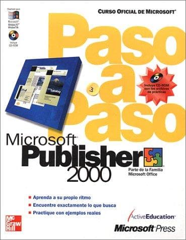 Portada de Microsoft Publisher 2000 Paso A Paso