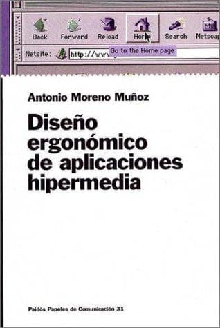 Portada de Diseno Ergonomico De Aplicaciones Hipermedia