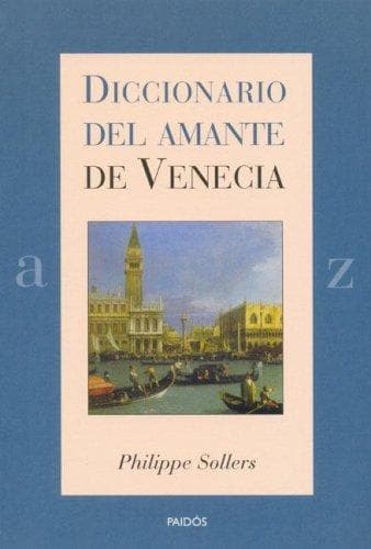 Portada de Diccionario del amante de Venecia/ Dictionary of the Lover of Venice