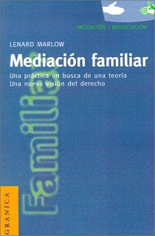 Portada de Mediacion Familiar