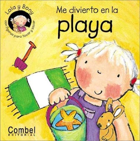 Portada de Me divierto en la playa (Lola y Bony series)