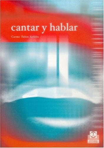Portada de Cantar y Hablar (Logopedia)