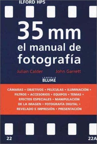 Portada de 35 mm el manual de fotografia