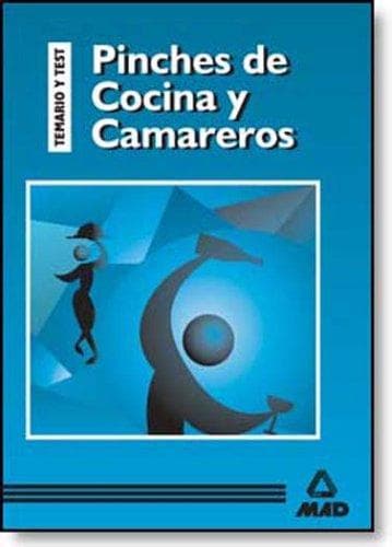 Portada de Pinches de Cocina y Camarero. Temario y Test