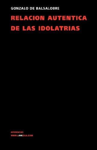 Portada de Relación auténtica de las idolatrías