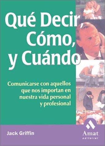 Portada de Qué decir, cómo y cuándo