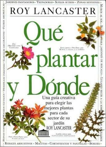 Portada de Que Plantar y Donde