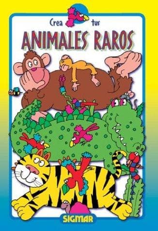 Portada de Crea tus animales raros/ Create Your Weird Animals (Disparate)