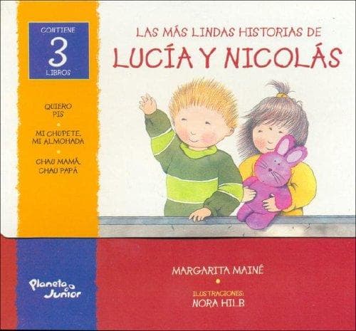 Portada de La Valijita de Lucia y Nicolas