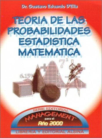 Portada de Teoria de las Probabilidades Estadistica Matematica
