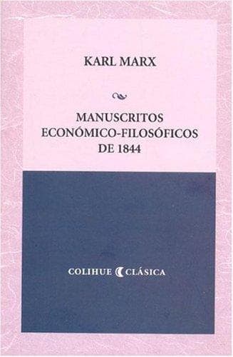Portada de Manuscritos Economico-Filosoficos de 1844