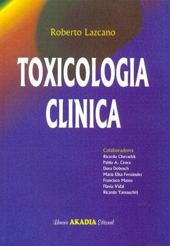 Portada de Toxicologia Clinica