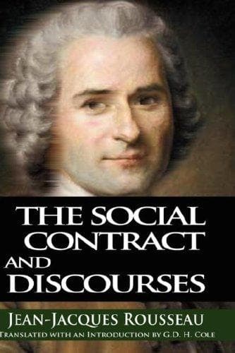 Portada de The Social Contract and Discourses