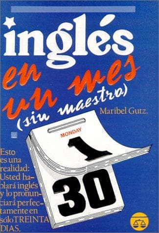 Portada de Inglés en un mes (sin maestro)
