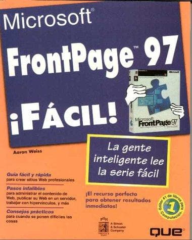 Portada de MS FrontPage 97 Facil