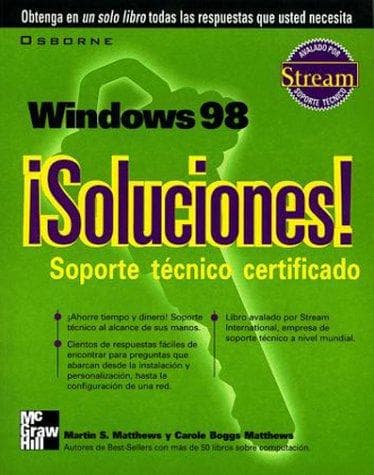 Portada de Windows 98 Soluciones! Soporte Tecnico Certificado