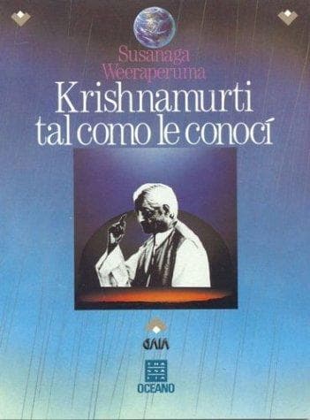 Portada de Krishnamurti Tal Como Le Conoci