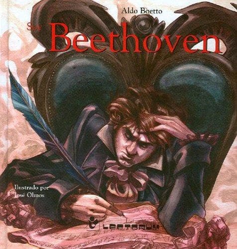 Portada de Soy Beethoven (Coleccion Flauta de Pan de Inciacion a la Musica)