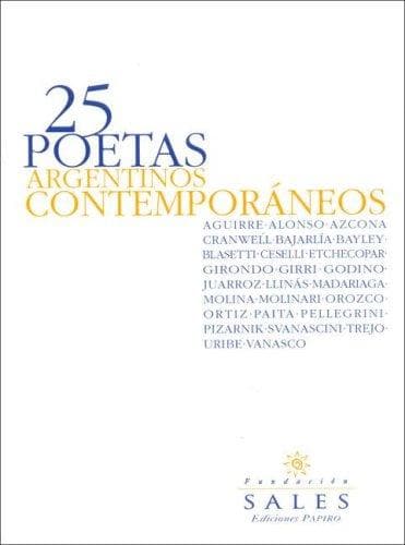 Portada de 25 Poetas Argentinos Contemporaneos