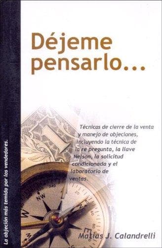 Portada de Dejeme Pensarlo