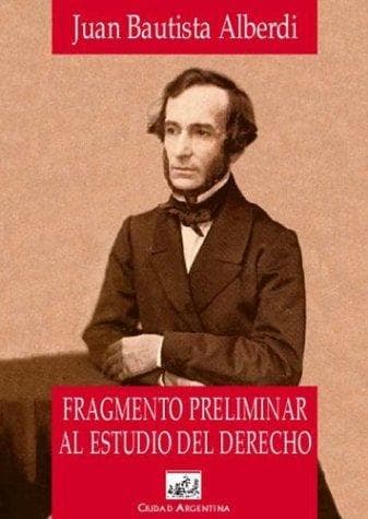 Portada de Fragmento Preliminar Al Estudio del Derecho