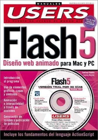 Portada de Macromedia Flash 5 Manual del Usuario con CD-ROM