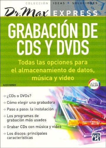 Portada de Grabacion de CDS y DVDS