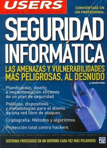 Portada de Seguridad Informatica, Manuales USERS